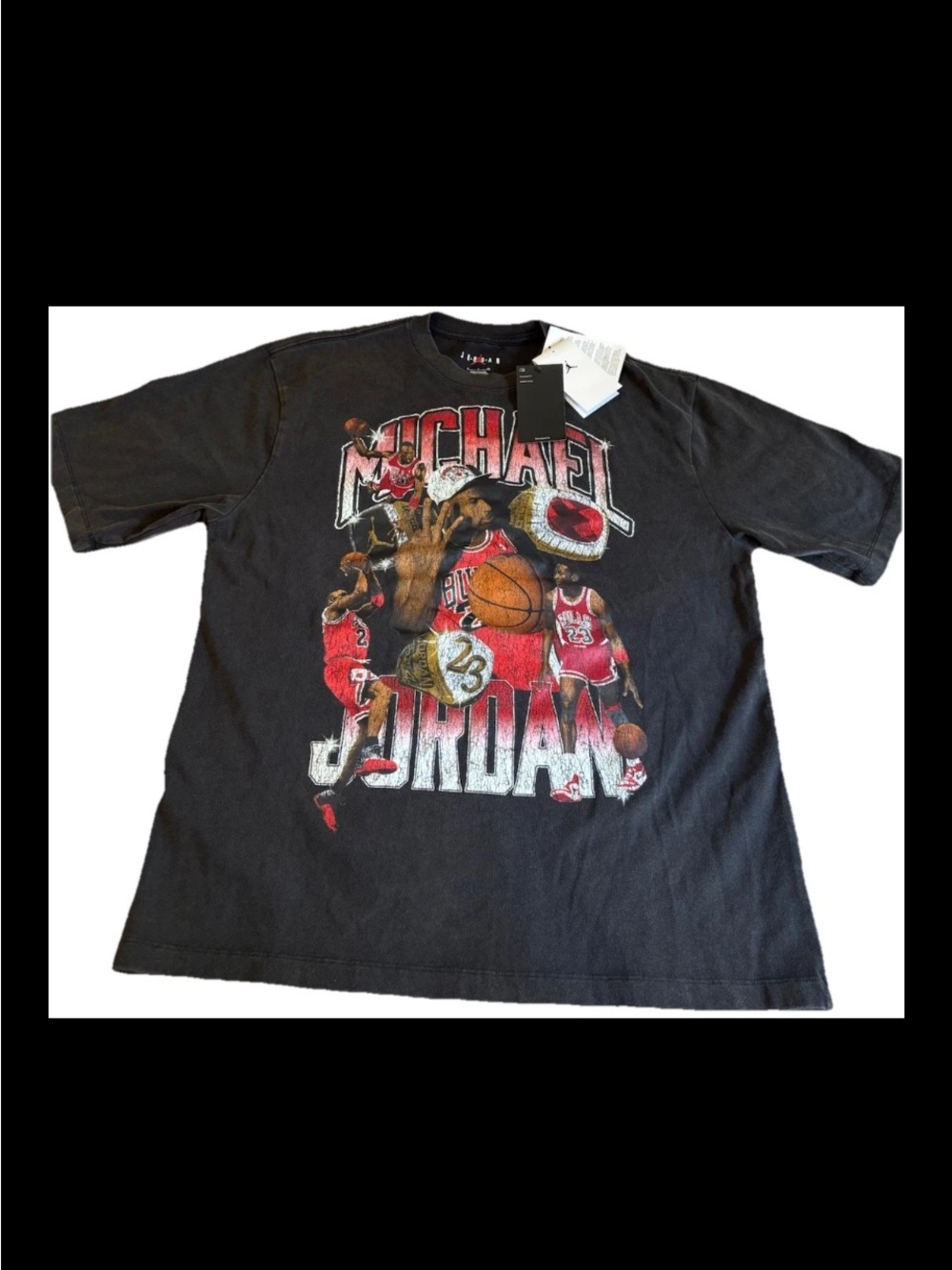 Jordan Flight Essentials Michael Jordan Graphic Short Sleeve Tee BRAND NEW 2021